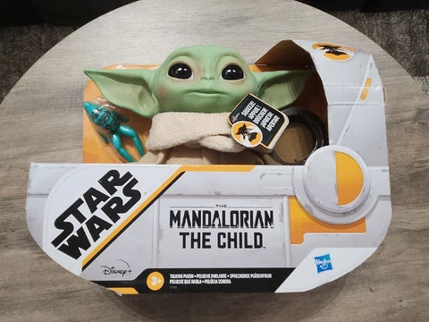 Hasbro 7.5" Star Wars The Child Baby Yoda Talking Plush Toy Cover
