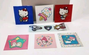 Vtg Sanrio My Melody Stickers 1976 Hello Kitty California Twin Stars Sticker Lot - Picture 1 of 14