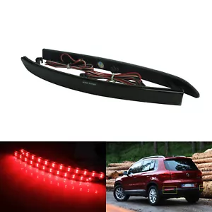 2x Schwarz Rückstrahler Stoßstange Reflektor Licht Für VW Tiguan 5N 2007-2015 - Bild 1 von 10