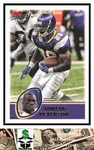2023 Topps Composite #441 Adrian Peterson - Minnesota Vikings - Picture 1 of 2