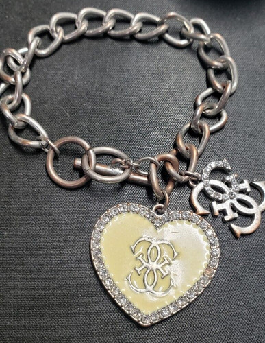 OFF WHITE Bracciale Cuore Sempre Famoso Gioielli Strass