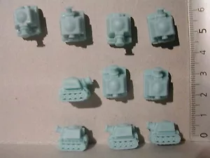 TANKS BLEU FIGURINES DUST STRATEGY BOARDGAME MINIATURES - Picture 1 of 1
