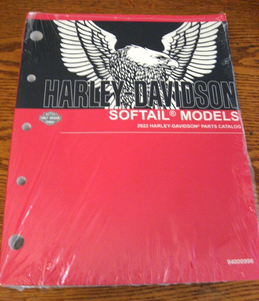 Harley-Davidson Softail 2022 catálogo de piezas Fat Boy Bob Breakout Low Rider NUEVO Foto 1 de 1