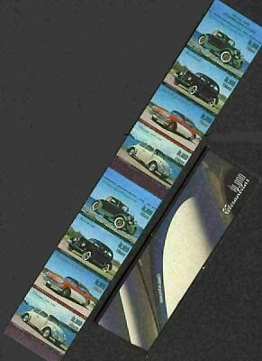 Folleto Aland J07 2005 MNH autos clásicos debajo de la cara Foto 1 de 2