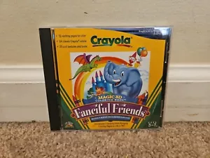 Crayola Fanciful Friends Magic 3D Coloring Book (CD-Rom, 1999) - Picture 1 of 3