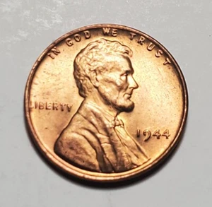 1944 P LINCOLN WHEAT PENNY UNC #C7884 - Picture 1 of 2