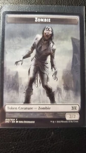Zombie Knight Token 005/024 012/024 M MTG Double Masters Series  - Picture 1 of 2