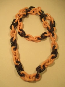 Punk Nuovo Onda 80er Anni Donna Gioiello Catena IN Plastica - Bild 1 von 3