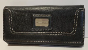 Michael Kors Brookville Womens Wallet Black Leather - Picture 1 of 10