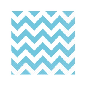 White Blue Paper Napkins 30cm 1-Ply White Serviettes For Restaurants BBQs Party - Picture 1 of 6