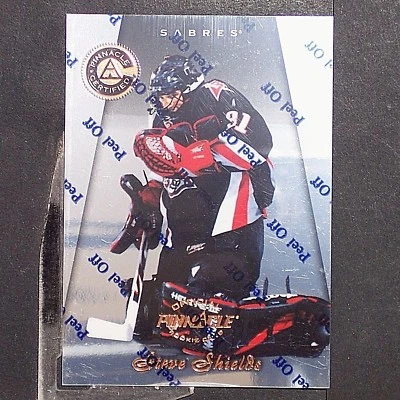 STEVE SHIELDS  RC 1997-98 Pinnacle Certified #7  ROOKIE  Buffalo Sabres - Image 1 of 2