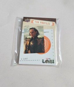 2023 Upper Deck Marvel Loki Season 1 TVA Profiles Complete 15-Card Insert Set