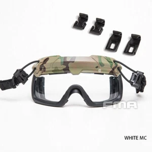 Outdoor Tactical Helmet Safety Goggles Protective Glasses Anti Fog Dust Airsoft - Picture 1 of 22
