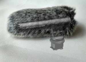 Furry Shotgun Microphone Windscreen WIND Muff for sony ECM-GZ1M Windshield - Picture 1 of 4