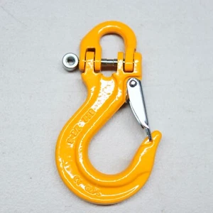 G80 Winch Hook + HALF Hammerlock Sling Hook 7/8mm 4WD WLL 2000kg Yellow - Picture 1 of 6