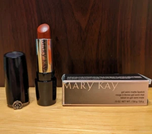 Mary Kay Gel Semi-Matte Lipstick MIDNIGHT RED .13 oz 089646 FULL SIZE NIB NOS - Picture 1 of 1