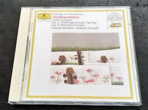 427 251-2 - BEETHOVEN - VIOLIN SONATAS - MENUHIN / KEMPFF - FULL SILVER - W/GER - Picture 1 of 2