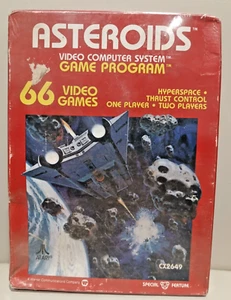 ASTEROIDS Atari Inc 2600/7800/VCS/Game Cartridge NEW Old Stock GradeC - Picture 1 of 4