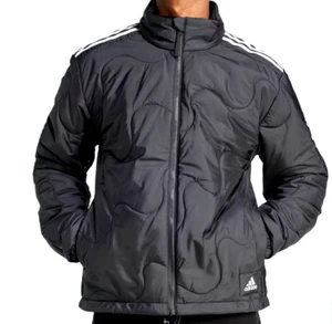 NEW MENS ADIDAS ORIGINALS QUILTED INSULATED JACKET ~SIZE MEDIUM #IN3290 - Picture 1 of 6
