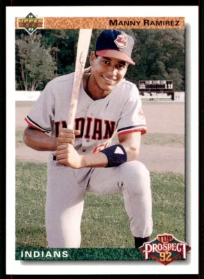 1992 Upper Deck #63 Manny Ramirez RC - Image 1 of 2