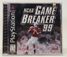 NCAA GameBreaker 99 (PlayStation 1 PS1 1998) FACTORY SEALED! - RARE!