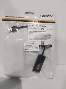 Rocstor USB 3.0 a Gigabit Ethernet adattatore di rete Y10C137-B1 - Foto 1 di 4