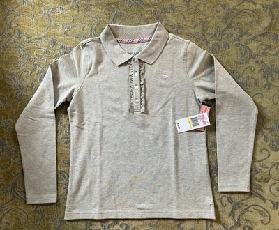 Nuevo con etiquetas Polo Vineyard Vines Niñas Manga Larga Gris Semi-Vintage 2010 Talla M (10-12) Foto 1 de 4