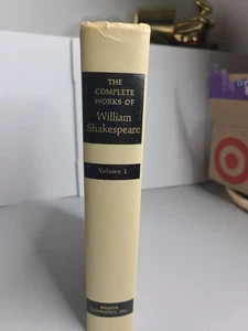 The Complete Works of William Shakespeare Only Volumes 1 Nelson Doubleday - Foto 1 di 11