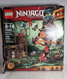 LEGO NINJAGO Hands Of Time Dawn of Iron Doom 70626 Sealed Open Box Retired Krux