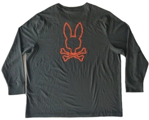Camiseta de algodón Psycho Bunny Richardson Pima para hombre 3XL NARANJA NEÓN  - Imagen 1 de 4