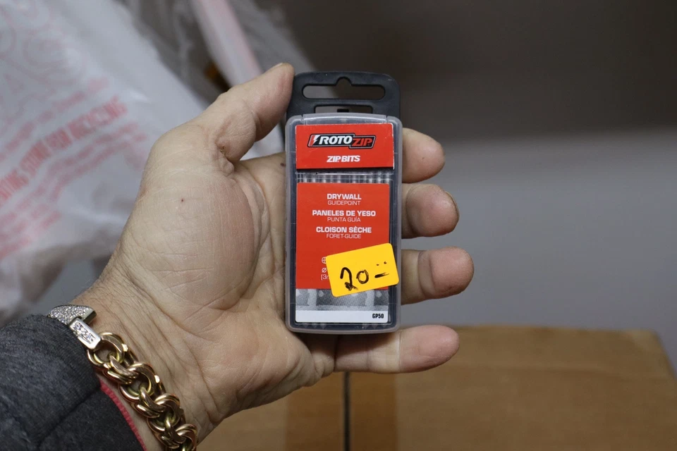 ROTOZIP GP50 1/8” Brocas de punto guía para paneles de yeso PACK 50 Control Corte de paneles de yeso Foto 1 de 1