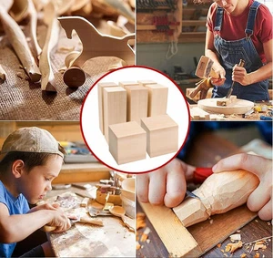 Wood Unfinished Wooden Diy Natural Slices 1"-1.5" round Discs 50 Ct Tree Bark - Picture 1 of 7