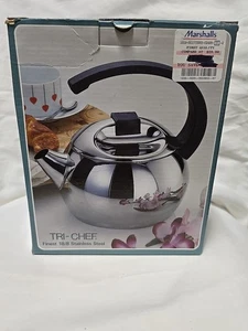 Tramontina Tri-Chef 18/8 Stainless Steel 2Qt. Tea Kettle - Picture 1 of 13