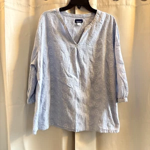 Basic Editions Damen Bluse 2X Bauern Boho Maritim Beachy Lagenlook 19078 - Bild 1 von 10