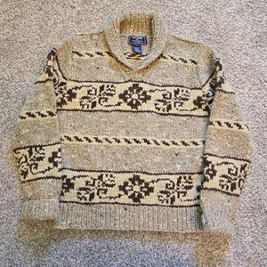 Vintage 90s Polo Sport Sportswoman Ralph Lauren Hand Knit Wool Blend Large - Bild 1 von 8