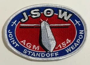 U.S. JSOW Joint Standoff Weapon AGM-154 Oval Patch - Picture 1 of 2