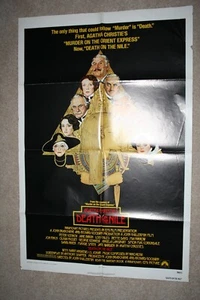 MURDER ON THE NILE Vintage Orig. Movie Poster 1978 Bette Davis Peter Ustinov - Bild 1 von 4