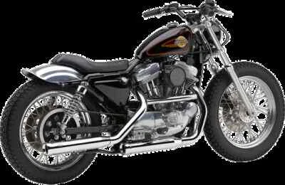 Silenciador sin cordones Cobra cromado 3 pulgadas Neighbor Hater para Sportster 883 Hugger 90-03 Foto 1 de 4