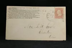 Ohio: Cleveland 1860s #65 Parker's Photography & Ferrotypes Advertising Cover - Bild 1 von 2