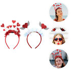  Haarschmuck Damen Stirnbänder Valentinstag Stirnband Party Kopfschmuck Mädchen