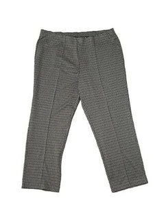Ruby Road Woman Houndstooth Pants - Autumn Luxe Teal Multicolor - Size 3x - NEW - Picture 1 of 2