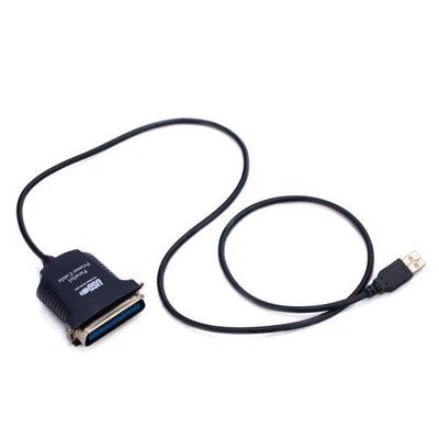 New USB 2.0 to Parallel IEEE 1284 Centronic 36-Pin Printer Cable CN36 - Black - Image 1 of 4