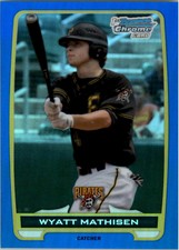 2012 Bowman Chrome Draft Draft Picks Blue Refractors Baseball Card Pick