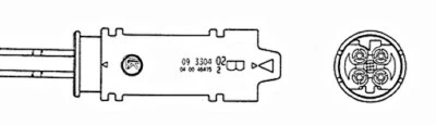 Sensor lambda NGK/NTK 7671756 para BMW R 1.2 2002-2005 1150GS 1200CL Foto 1 de 2