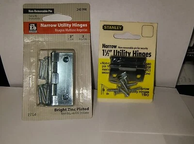 Bisagras utilitarias estrechas de 2" y 1 1/2” (nuevo stock antiguo) Foto 1 de 4