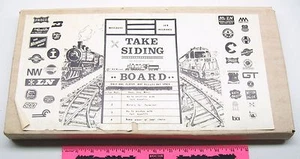Take Siding Board The Railroad Game vintage - Picture 1 of 3