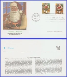 USA5 #3007 U/A FLEETWOOD FDC Combo2  Santa Claus w/Sled - Imagen 1 de 1