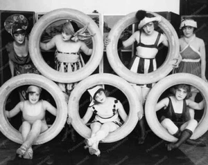 Mack Sennett Girls In Costume 1920s 8x10 Reprint Of Old Photo - Picture 1 of 1