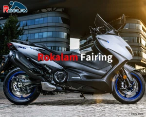 For Yamaha TMAX560 2020 TMAX T-MAX 560 White Black Aftermarket Motorbike Fairing - Picture 1 of 1