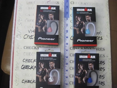 NEW AUTHENTIC SE-E3M Pioneer InEar Stereo Headphone Ironman CHOOSE COLORS - Image 1 of 4